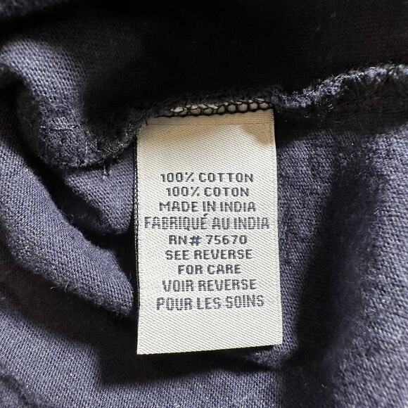 MBX Men's Graphic Cotton Crew Neck Short Sleeve T-Shirt Blue Size Large - Picture 6 of 7